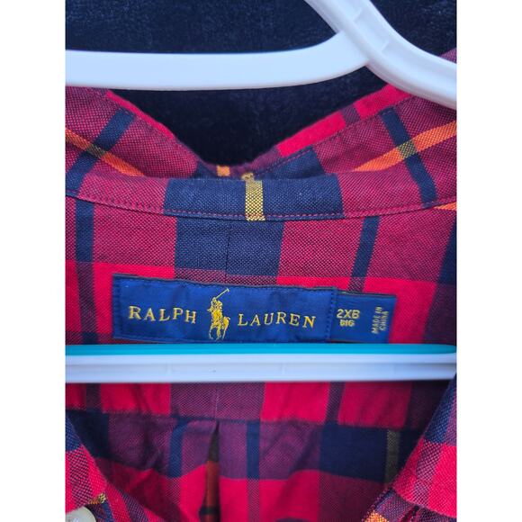 Ralph Lauren Big & Tall Men’s 2XB Long Sleeve Button Up Bundle – Lot of 2 - Picture 4 of 6